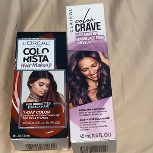 Woman’s hair colour brand new x 2